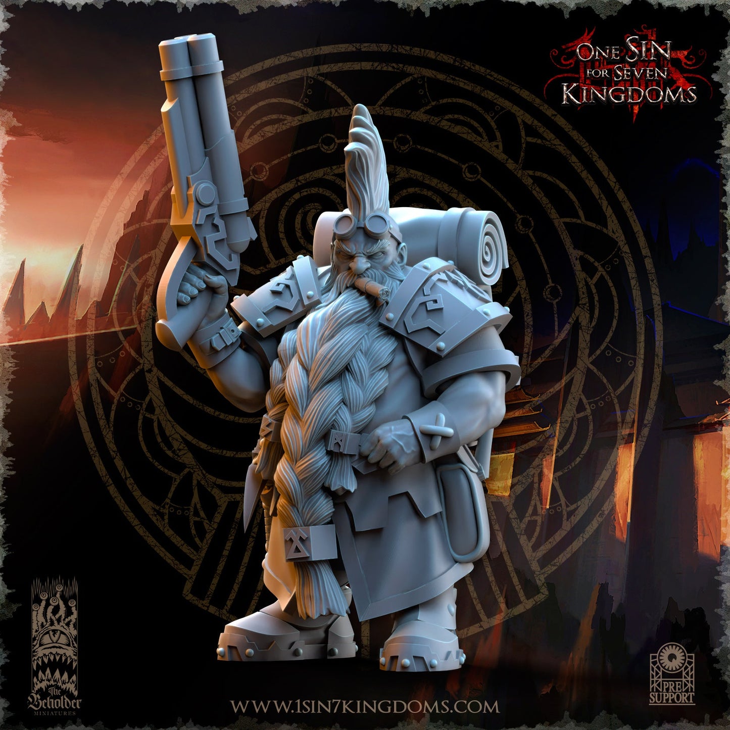 War Engineer 1, The Beholder Miniatures