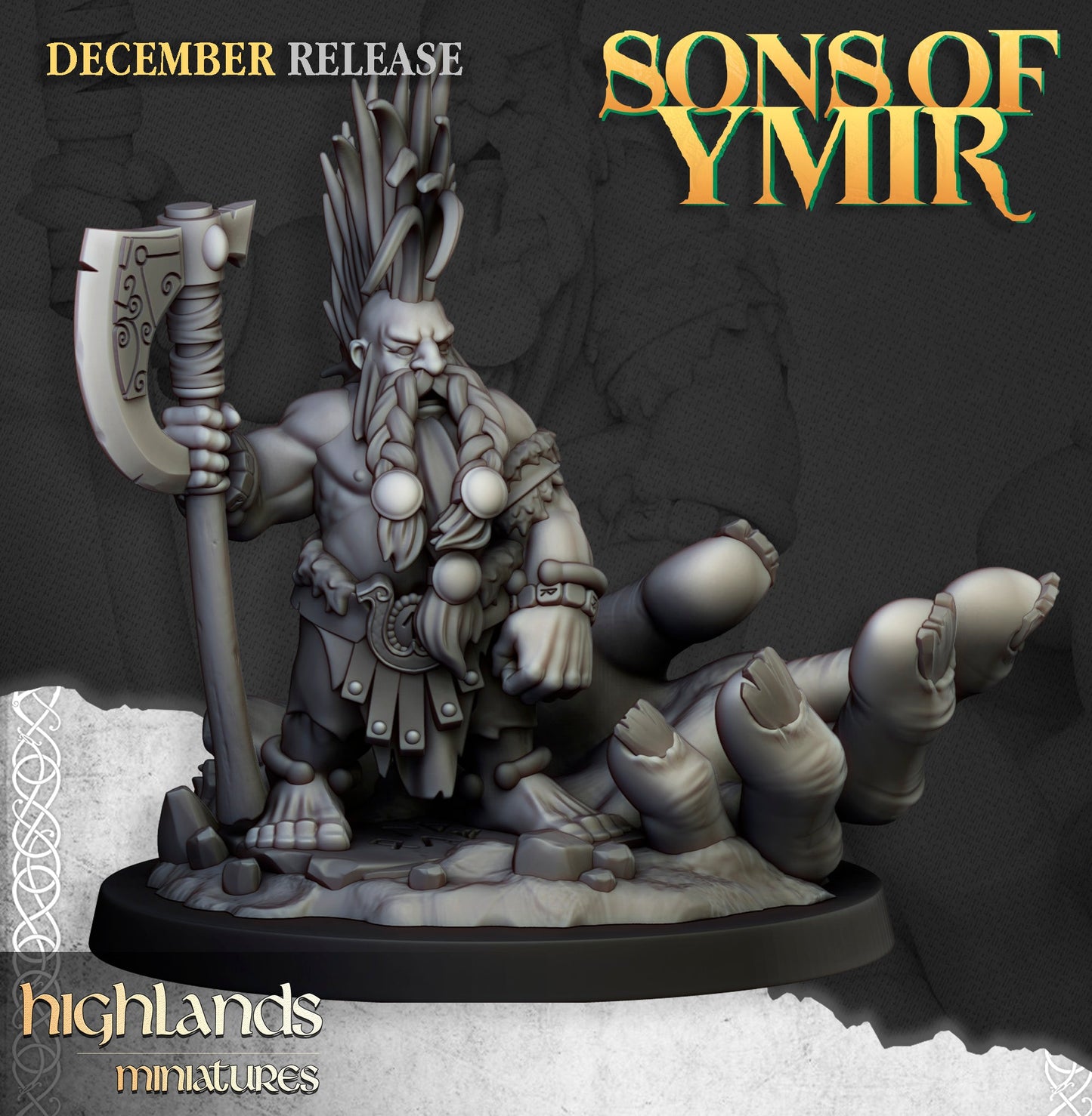 Dwarf Giantseeker, Highlands Miniatures