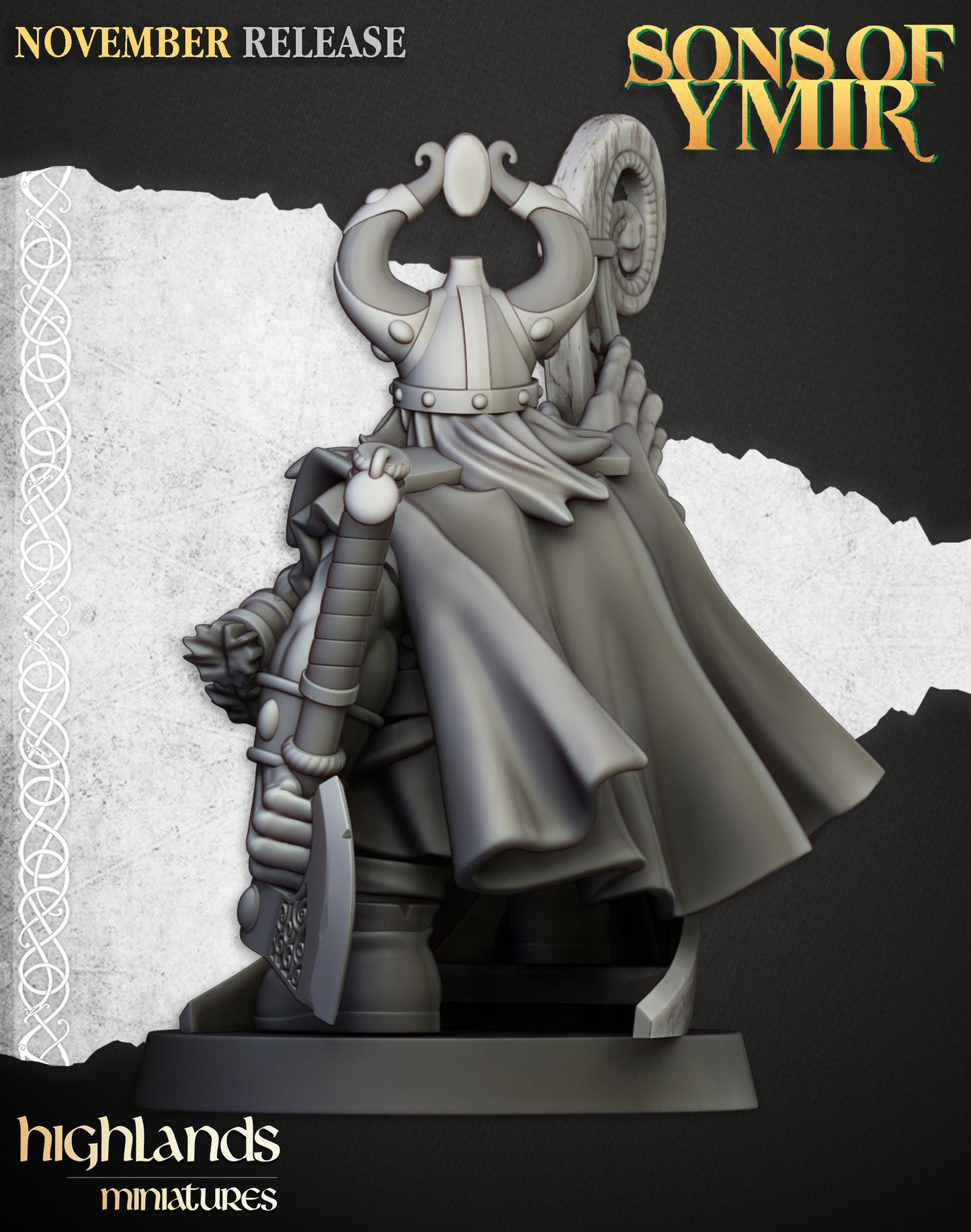 Dwarf Sea Lord, Highlands Miniatures