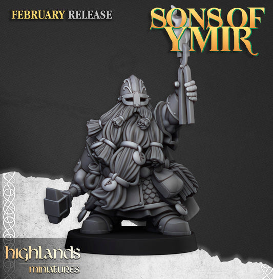 Dwarf Runemaster, Highlands Miniatures