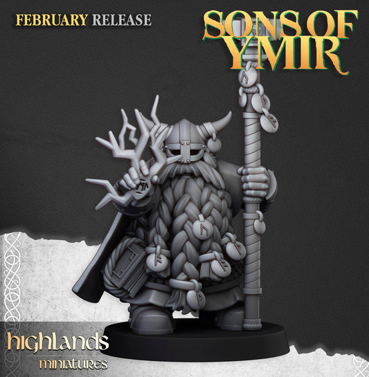 Dwarf Runemaster, Highlands Miniatures
