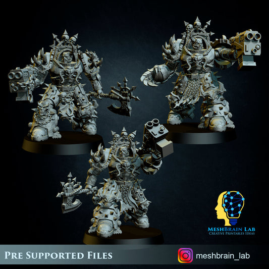 Doom Marines Terminators, MeshBrain Lab