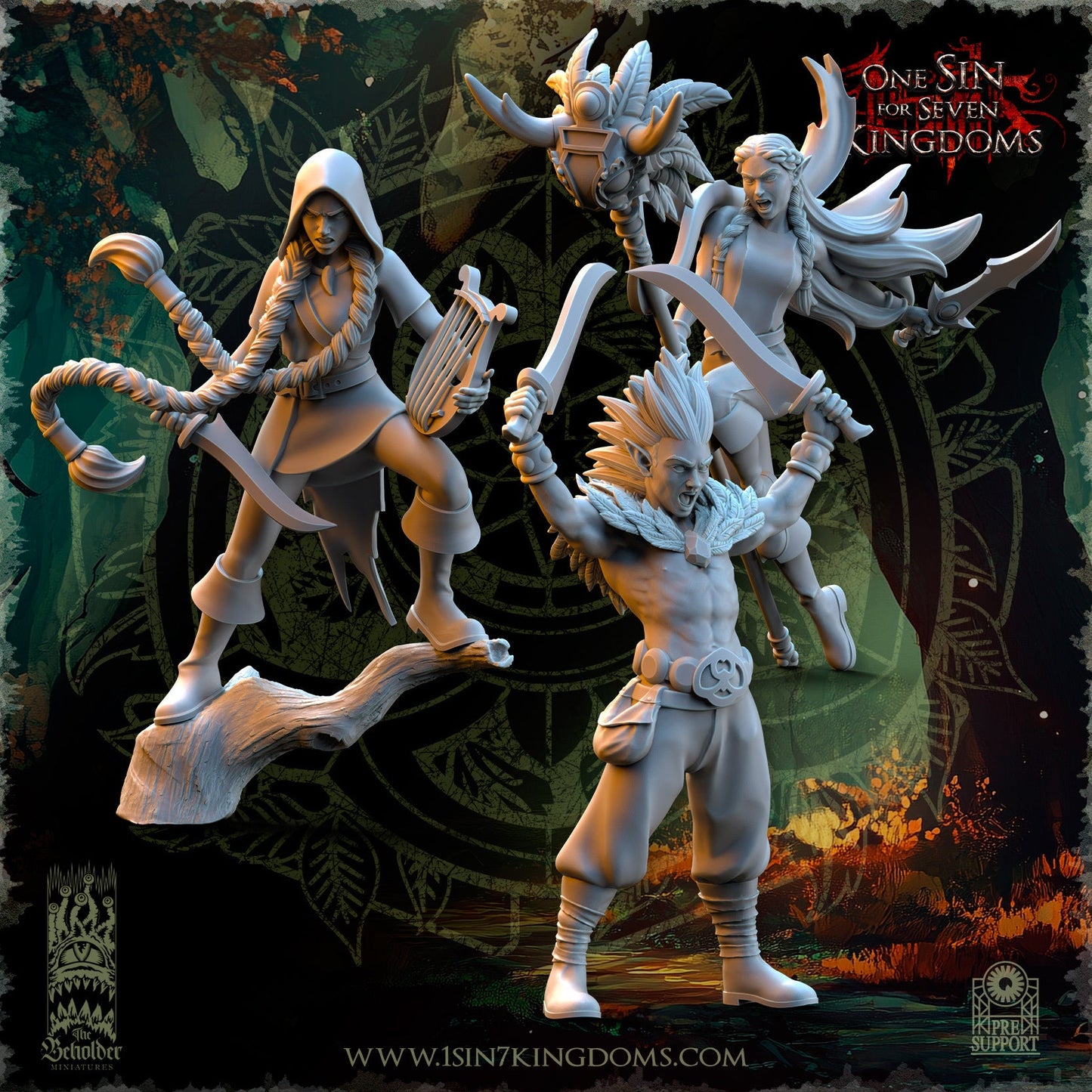 Death Dancers, The Beholder Miniatures