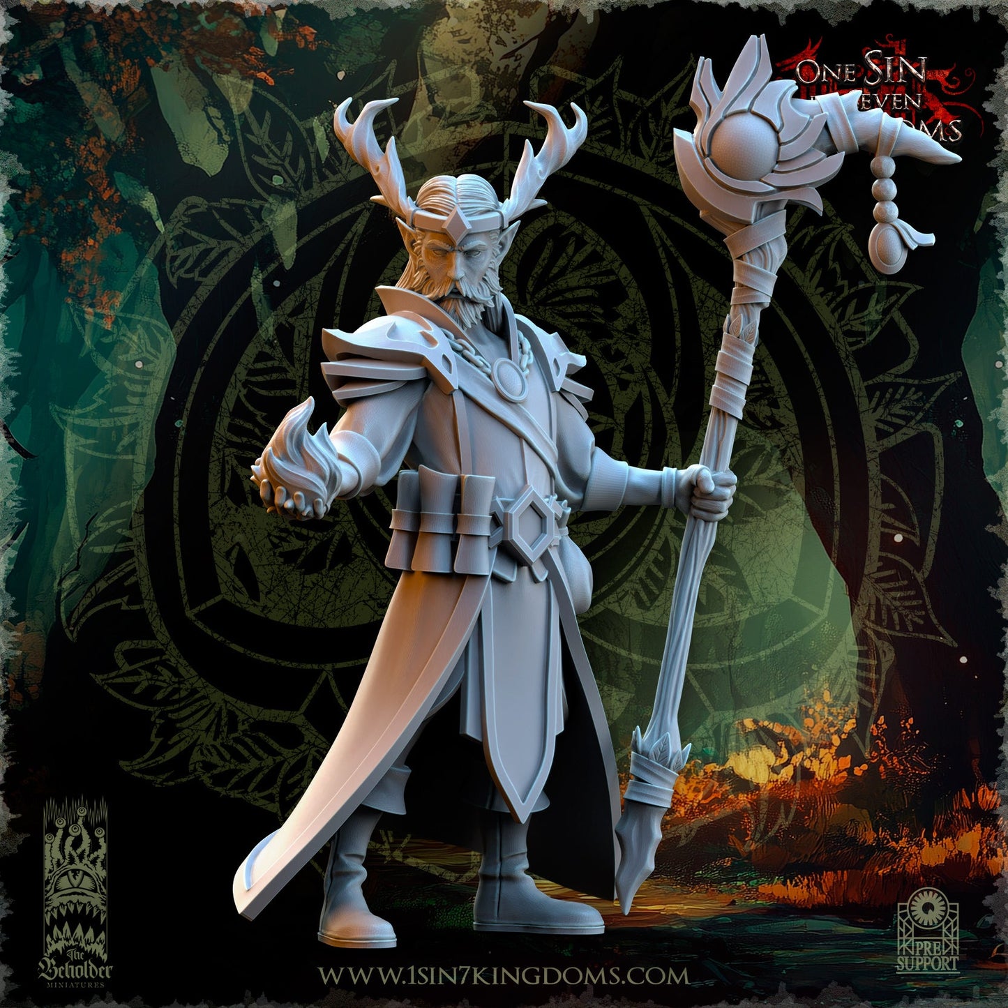 Findlas, Keeper of the Woods, The Beholder Miniatures