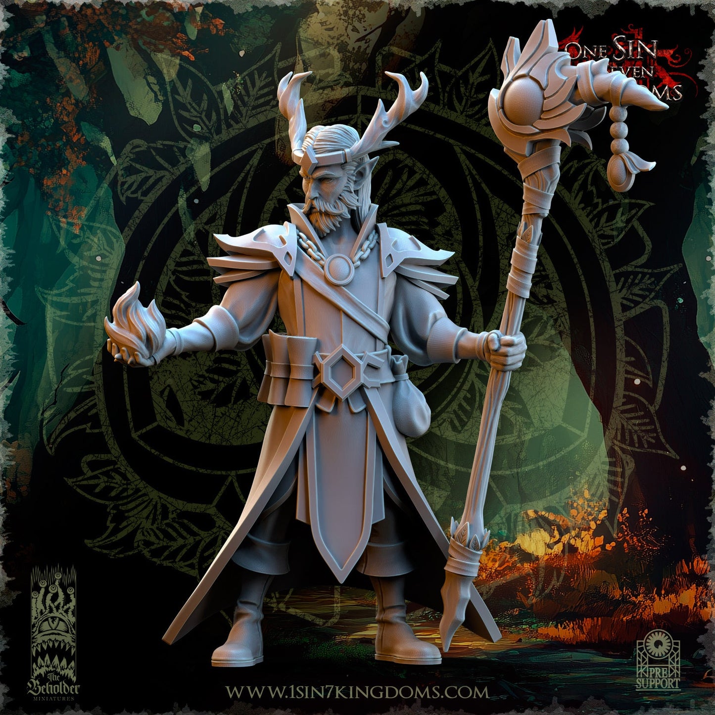 Findlas, Keeper of the Woods, The Beholder Miniatures