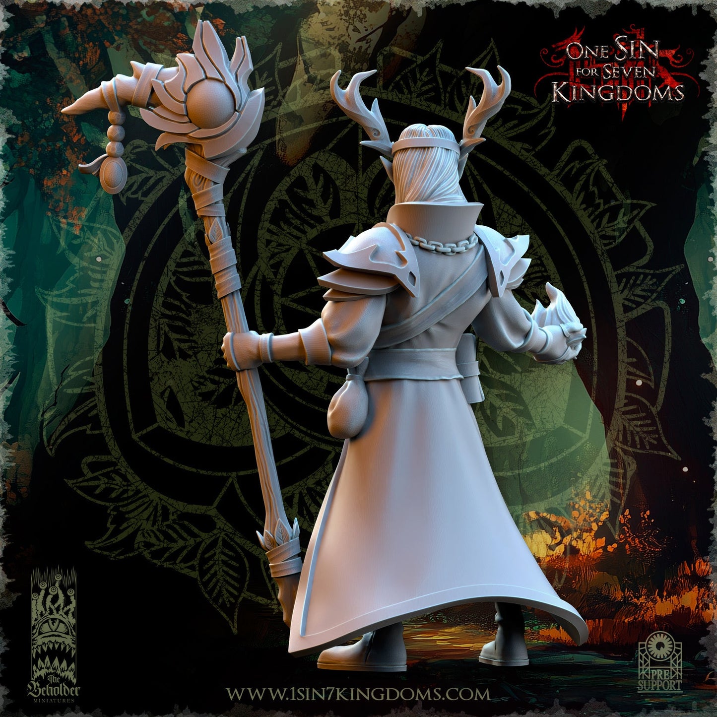 Findlas, Keeper of the Woods, The Beholder Miniatures