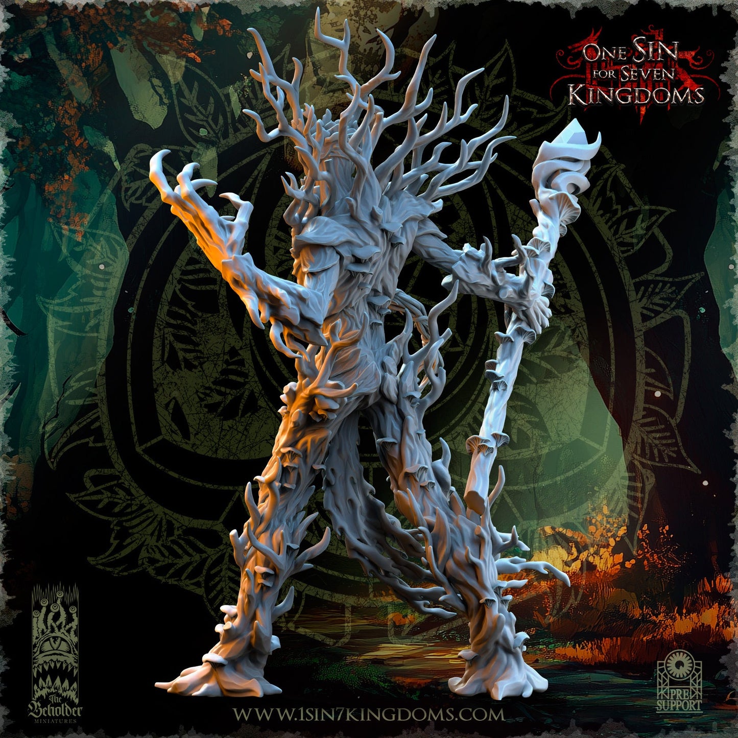 Ohru, Tree Shepherd, The Beholder Miniatures