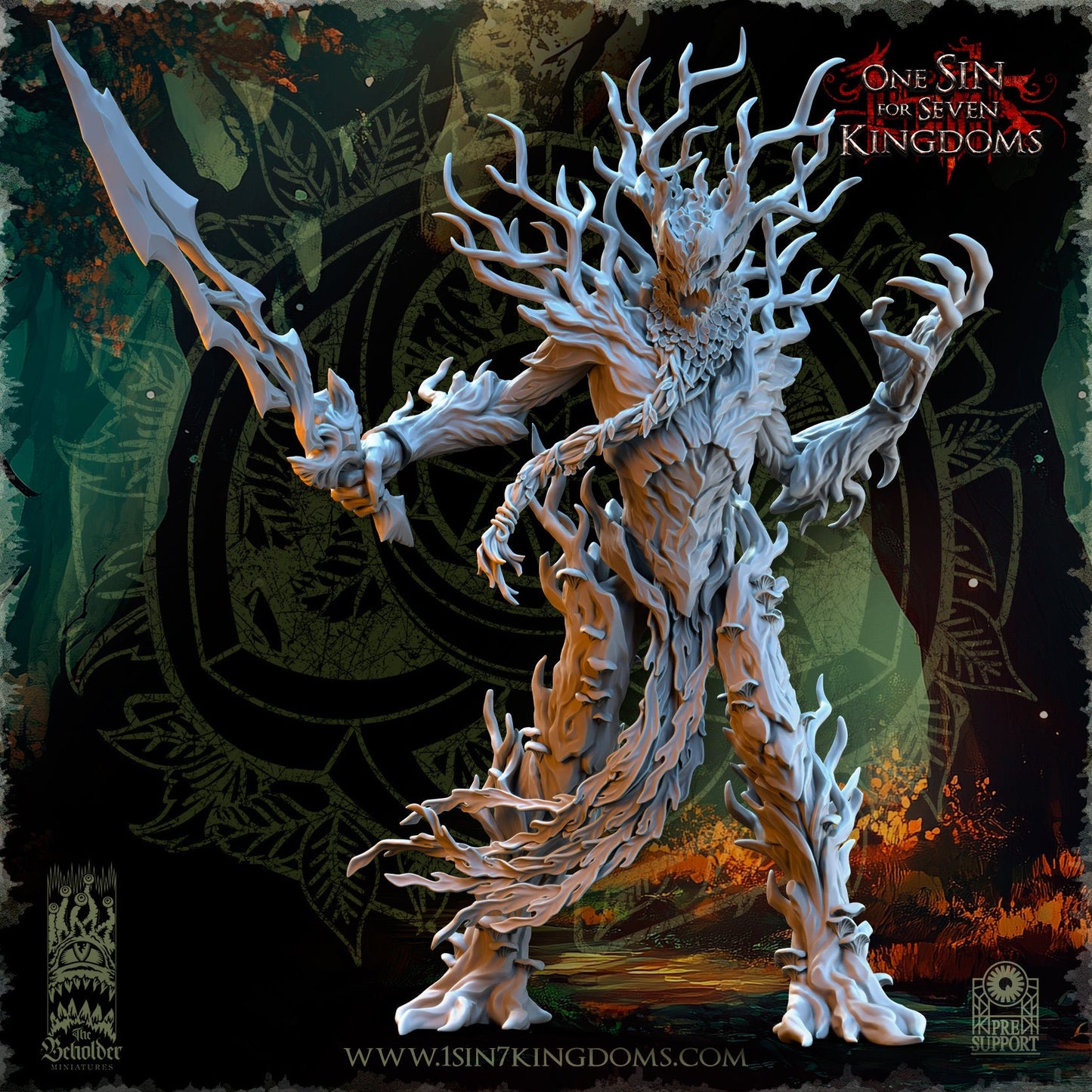 Ohru, Tree Shepherd, The Beholder Miniatures