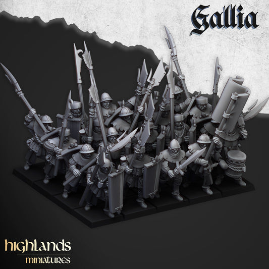 Gallia Met at Arms, Highlands Miniatures