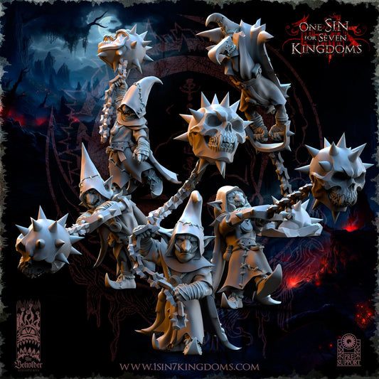 The Black Horde Goblins Frentics, The Beholder Miniatures
