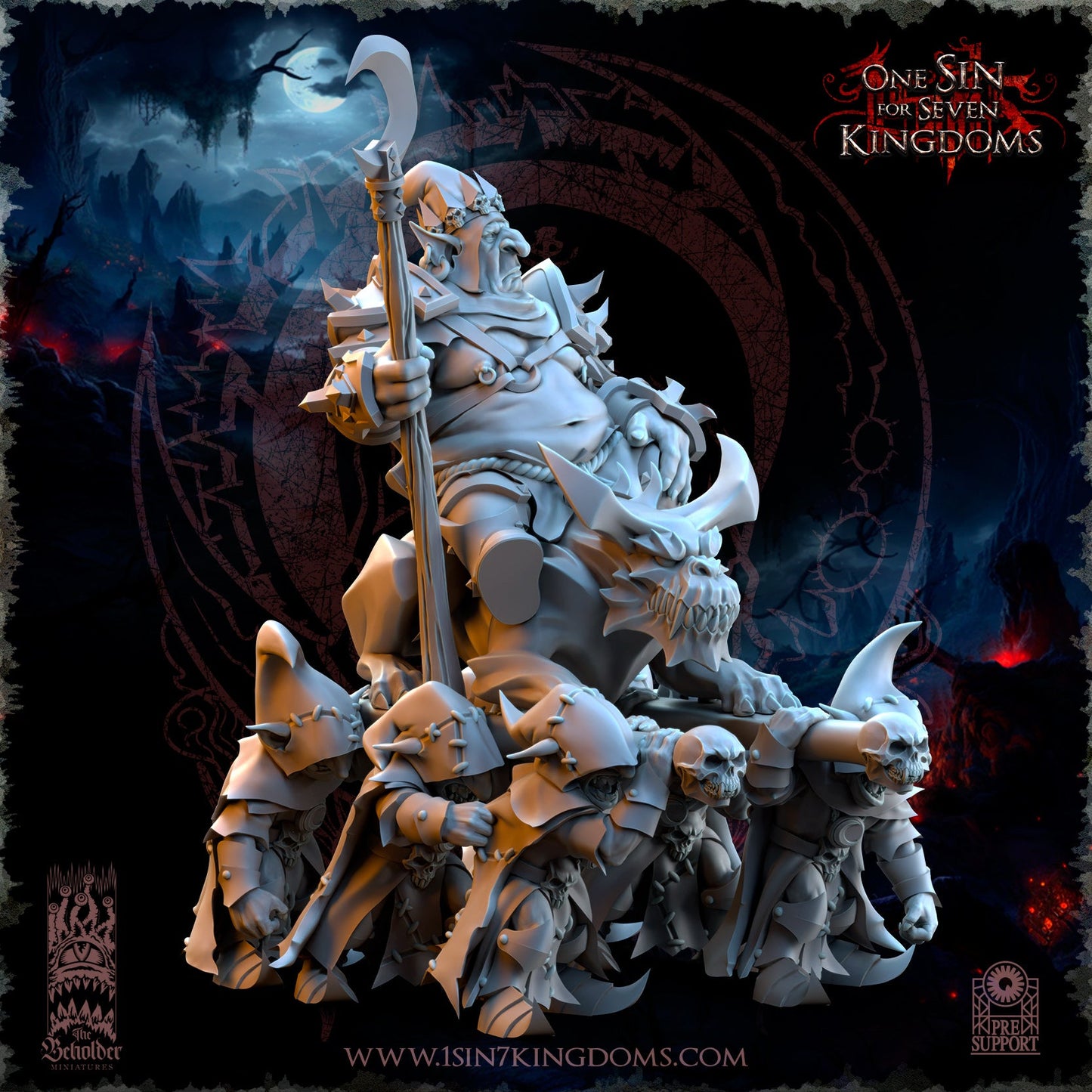 Gorgol, The Tyrant , The Beholder Miniatures