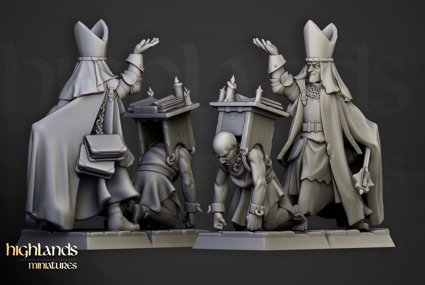 Inquisitorial Band, Highlands Miniatures