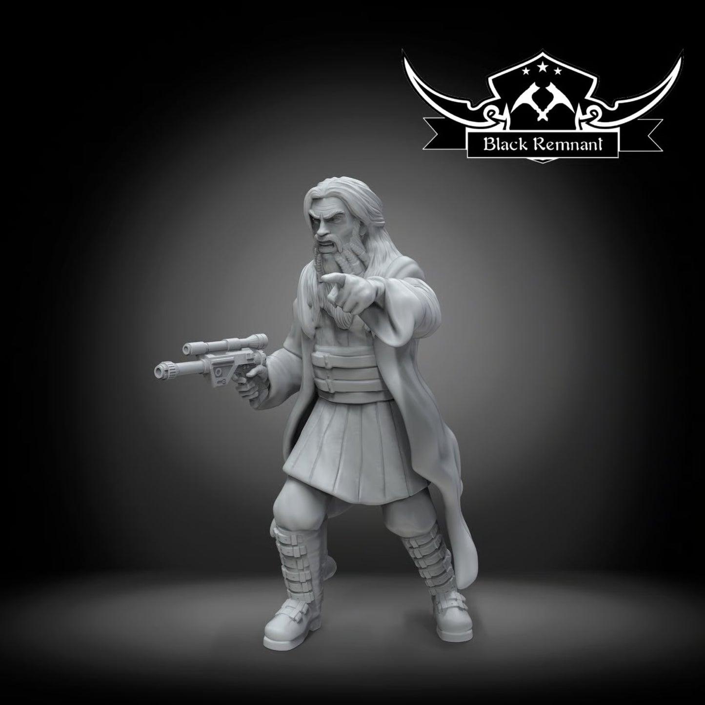 Jabiim commander B, Black Remnant