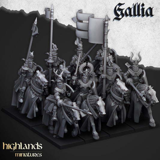 Heavy Cavalry of Gallia, Highlands Miniatures