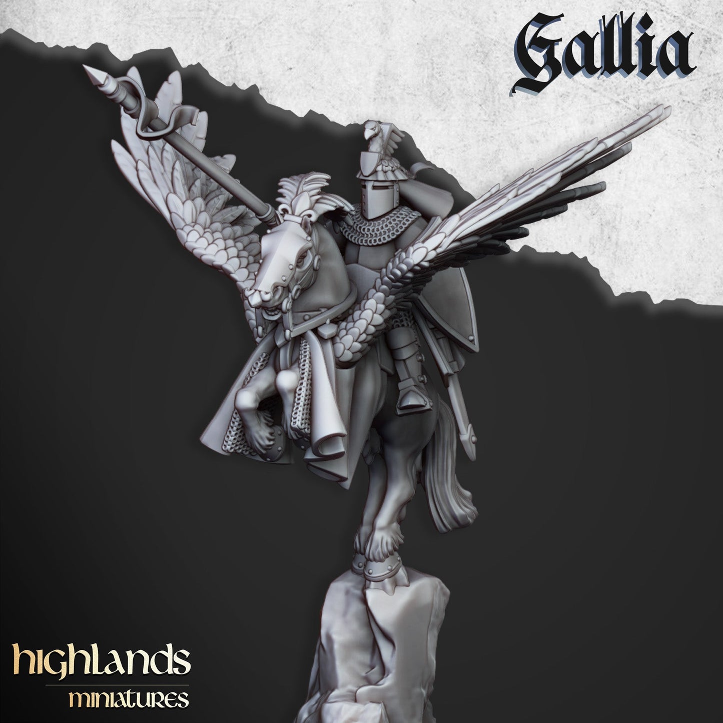 Pegasus Knights of Gallia, Highlands Miniatures