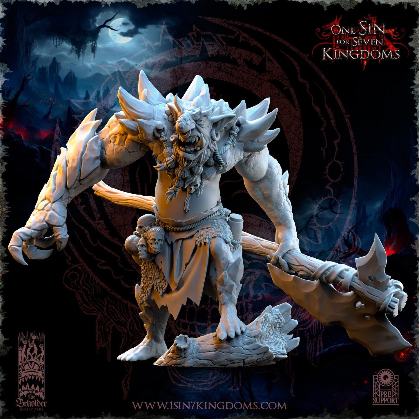 Krakham Elder of the Rocks, The Beholder Miniatures