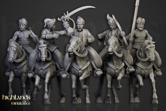 Cossacks Light Cavalry, Highlands Miniatures