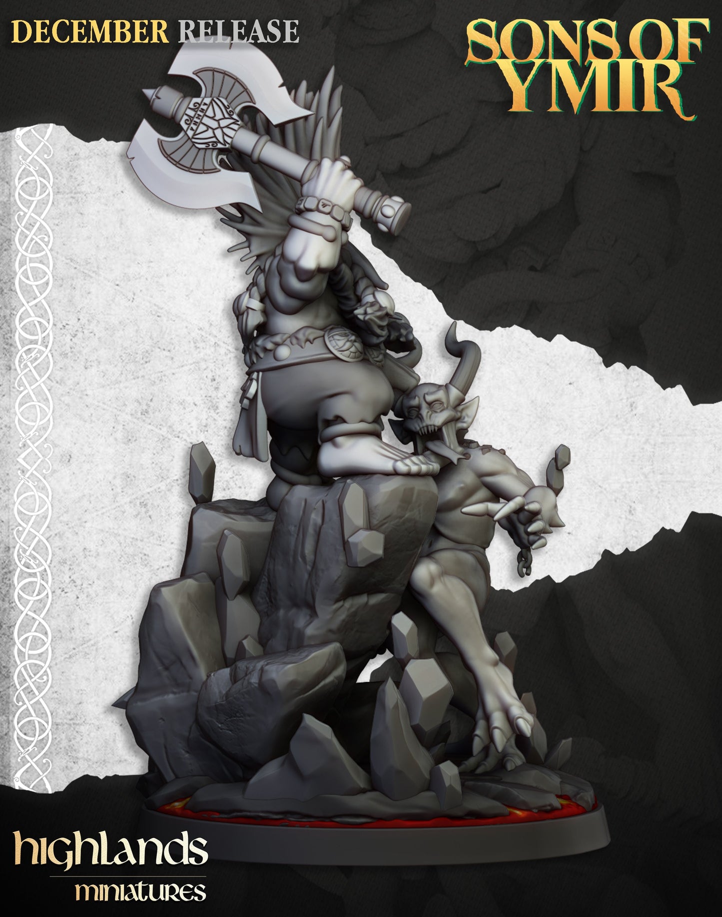 Dwarf Daemonseeker, Highlands Miniatures