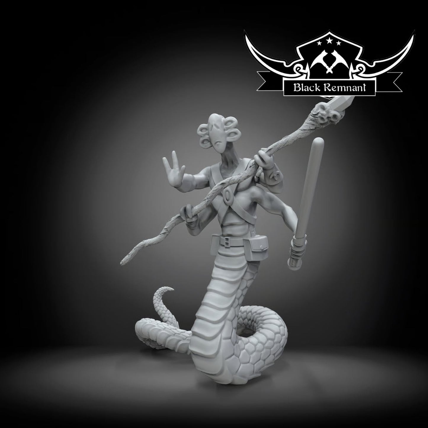 Master of green warrior, Black Remnant