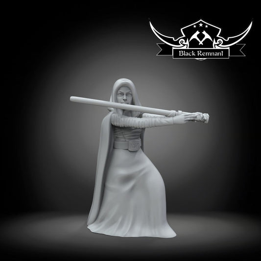 Mystical blue apprentice warrior, Black Remnant