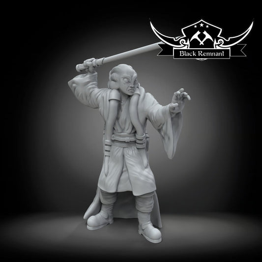 Mystical warrior with tentacles, Black Remnant