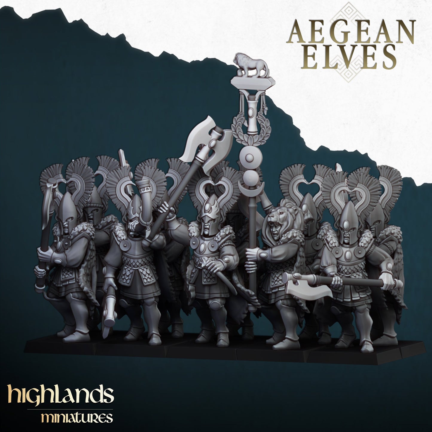 Nemean Lions, Highlands Miniatures