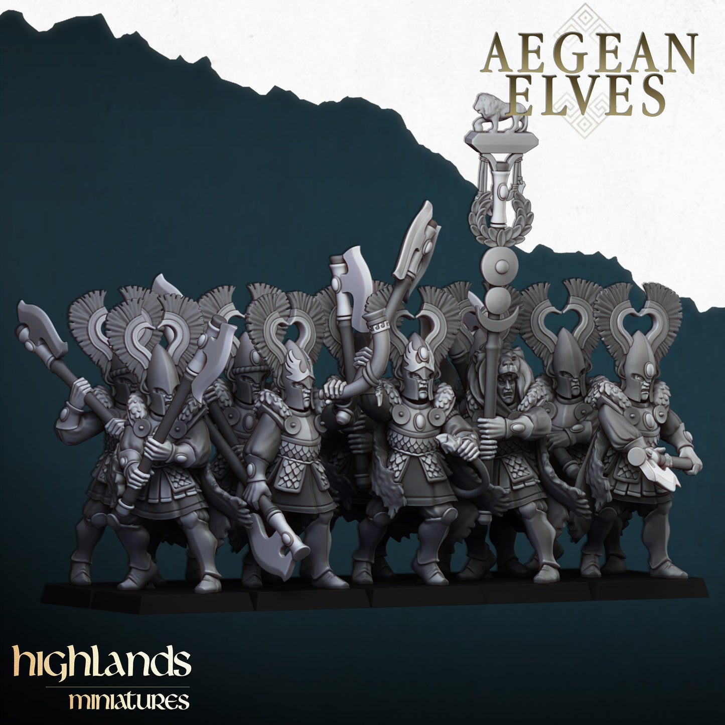 Nemean Lions, Highlands Miniatures