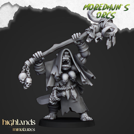 Orc Shaman, Highlands Miniatures