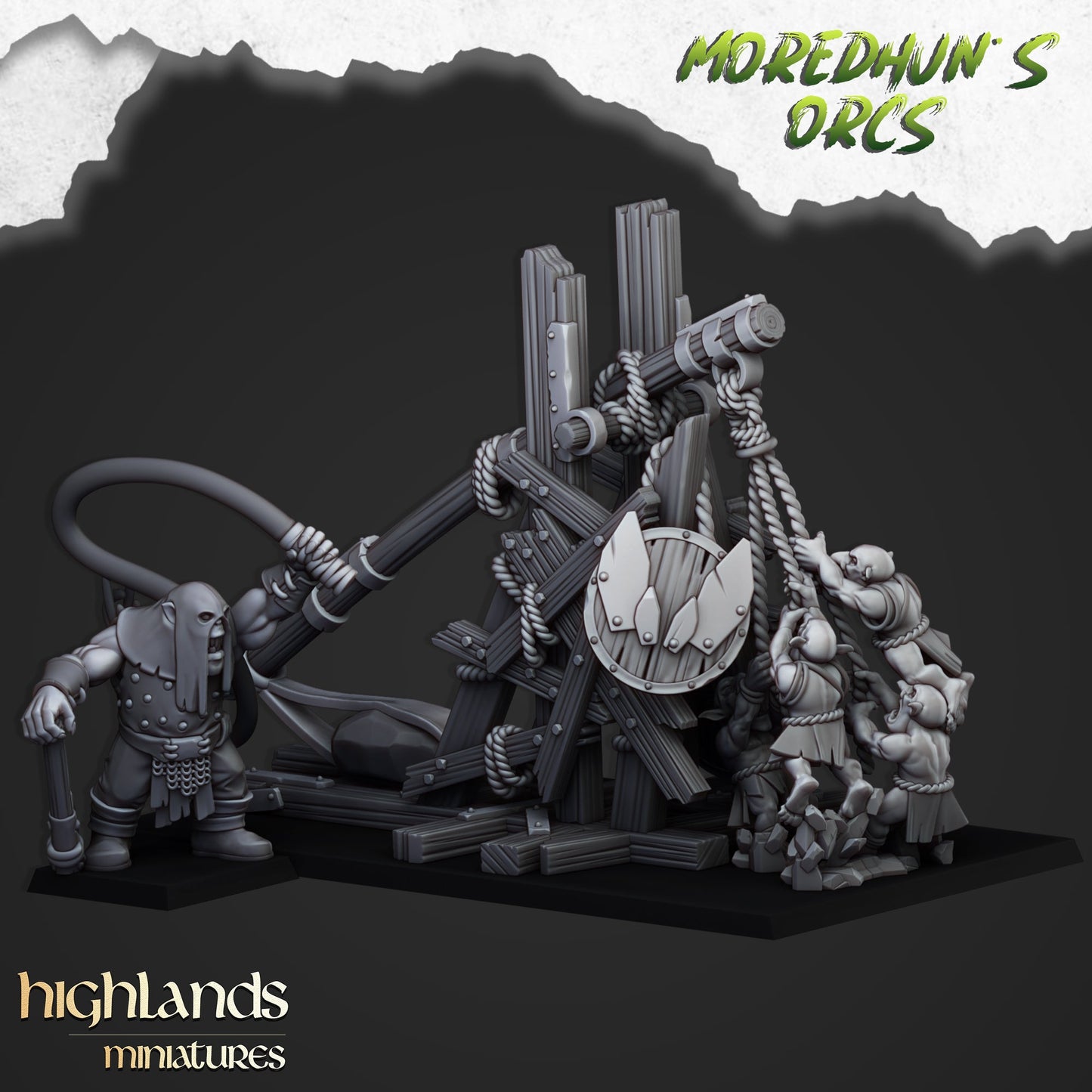 Orc Stonethrower, Highlands Miniatures