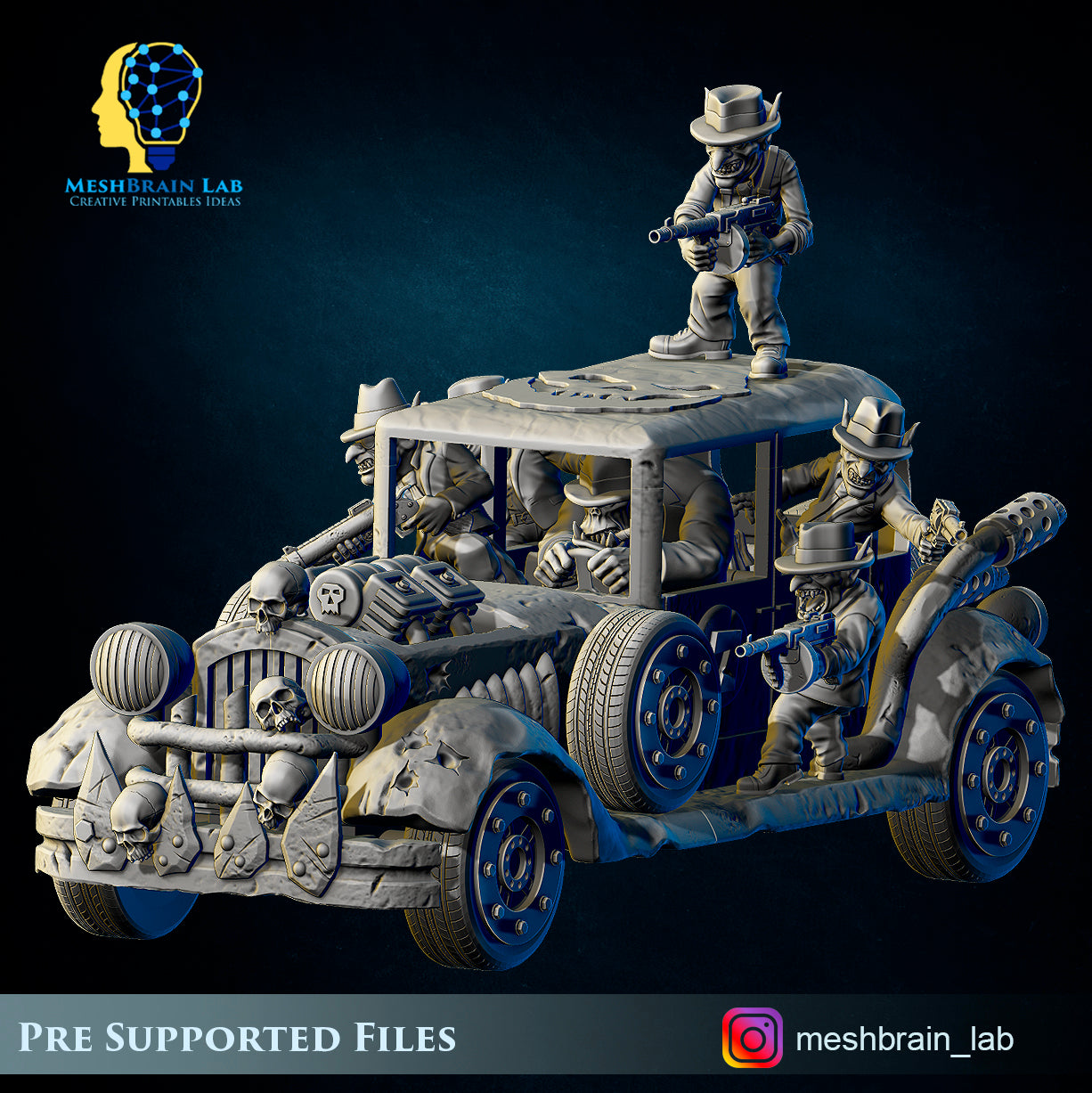 Ork Bulletproof Junk & Gang of Nuts, MeshBrain Lab