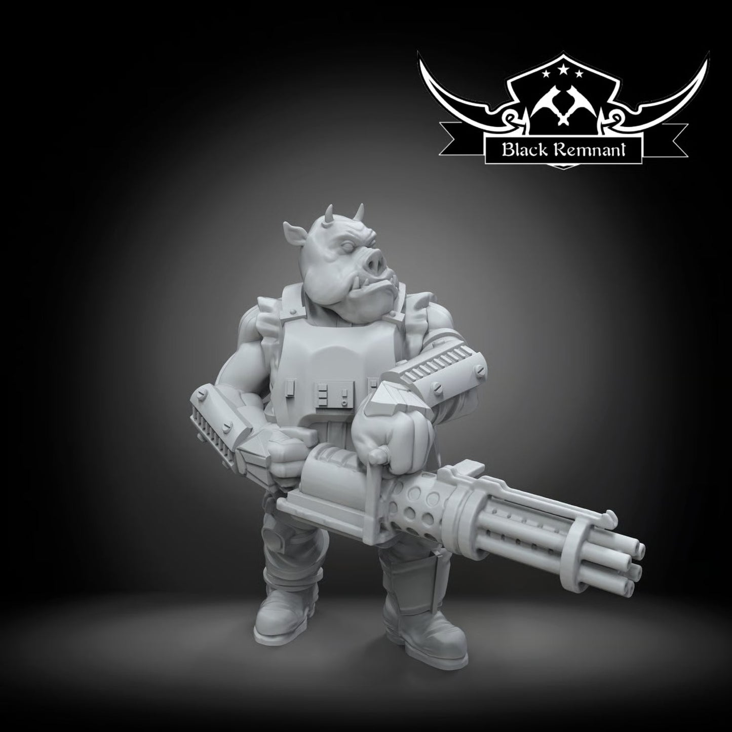 Pirate pig heavy gunner, Black Remnant