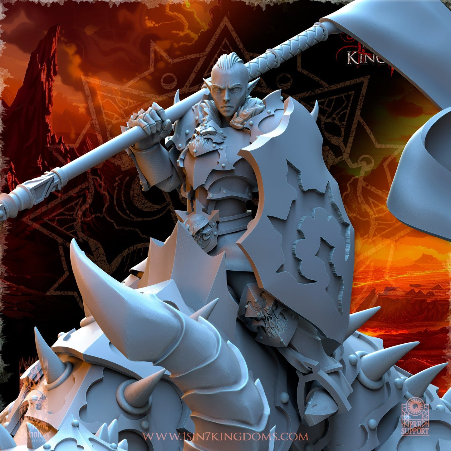 Asteria, Mistress of the Ascended, The Beholder Miniatures