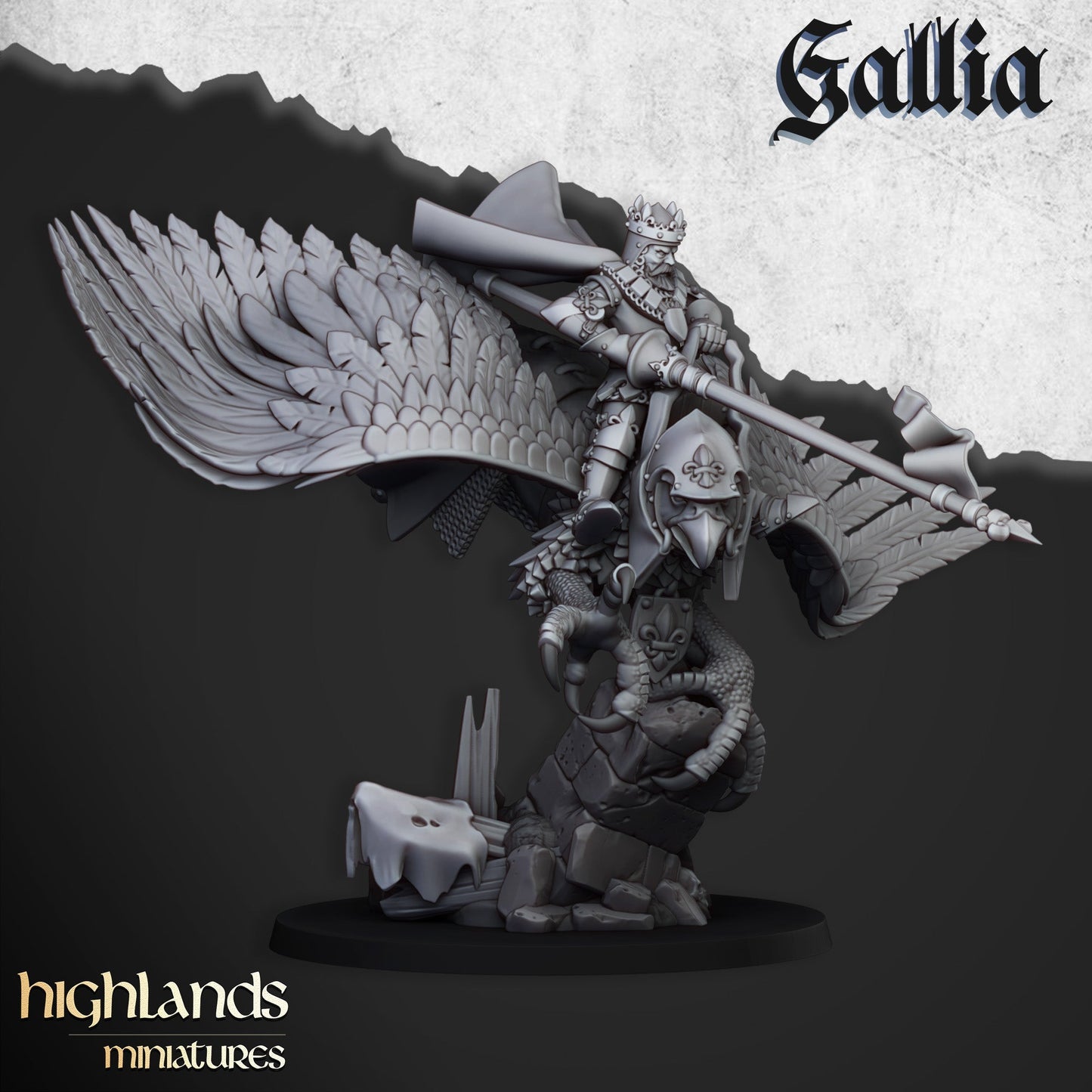 Robert the Gallia, Highlands Miniatures
