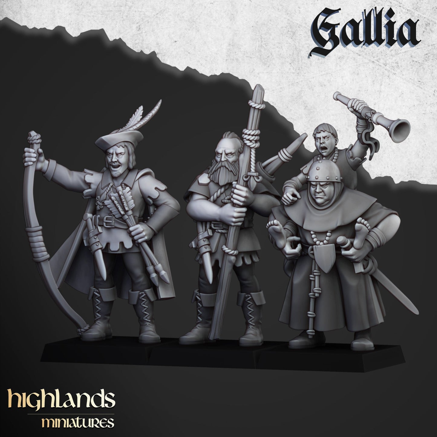 Sherwood archers, Highlands Miniatures