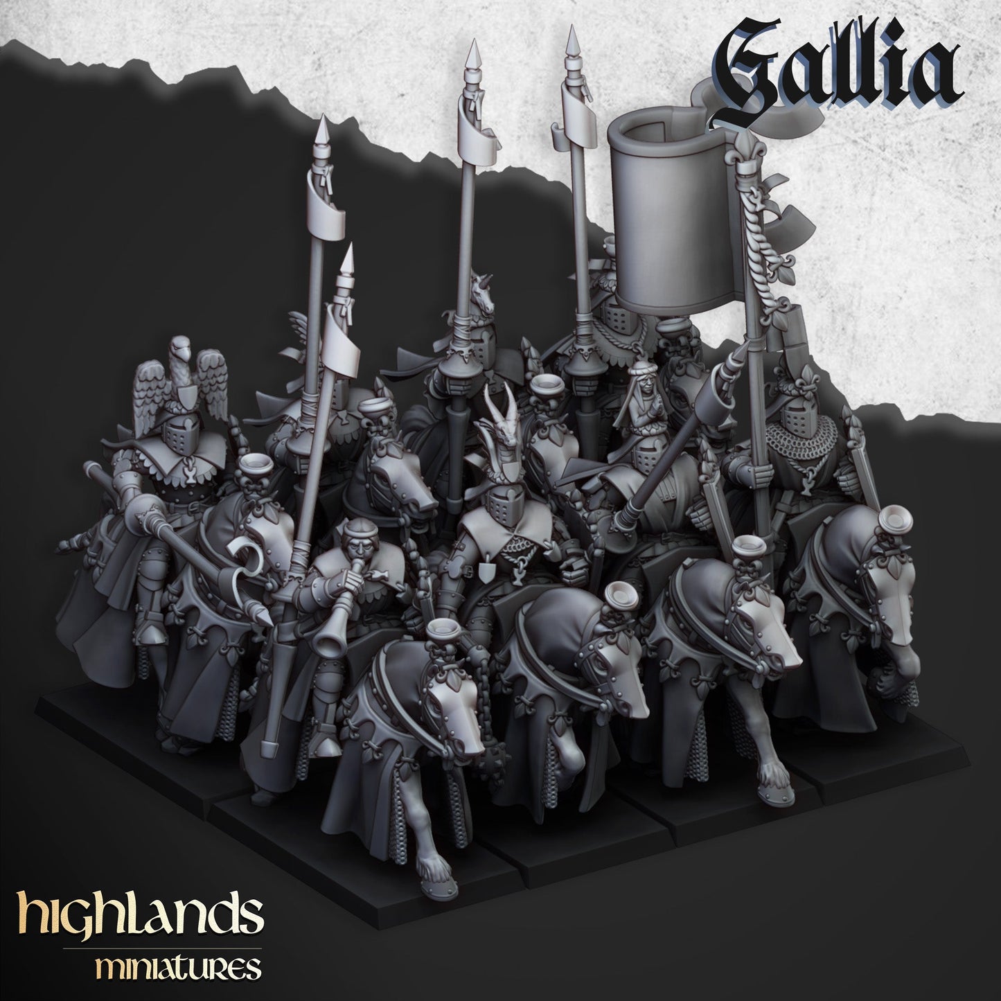 Royal Knights of Gallia, Highlands Miniatures