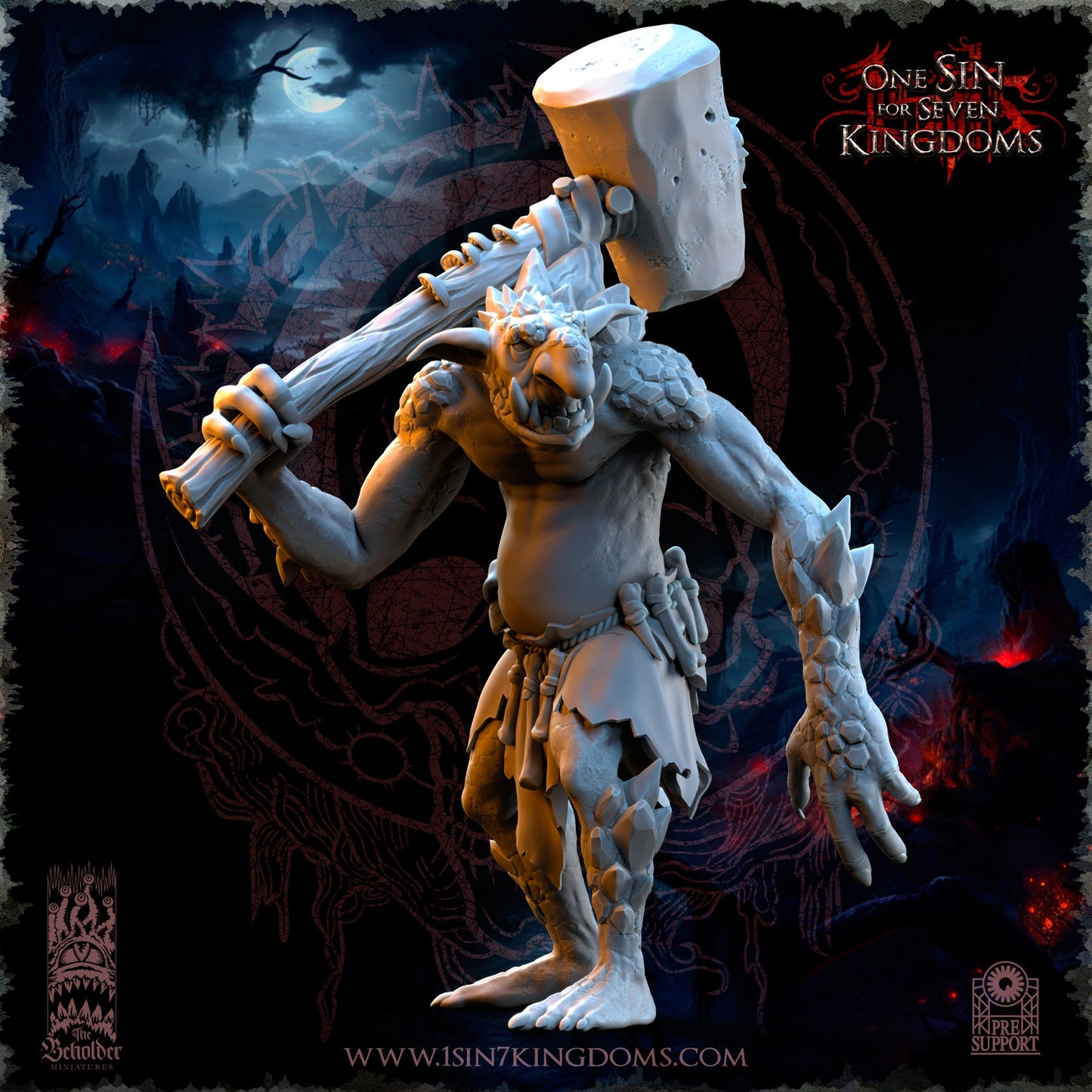 Rock Trolls, The Beholder Miniatures