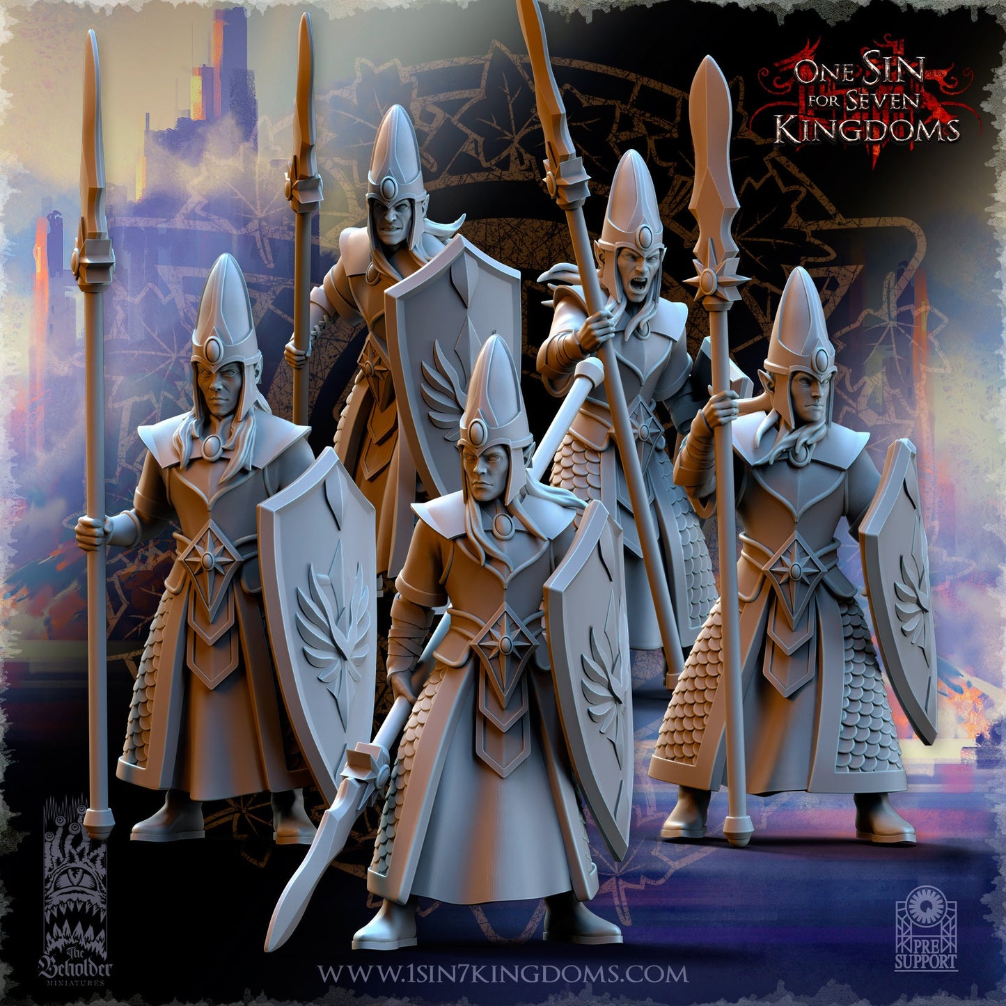 Kingdom Militia, The Beholder Miniatures