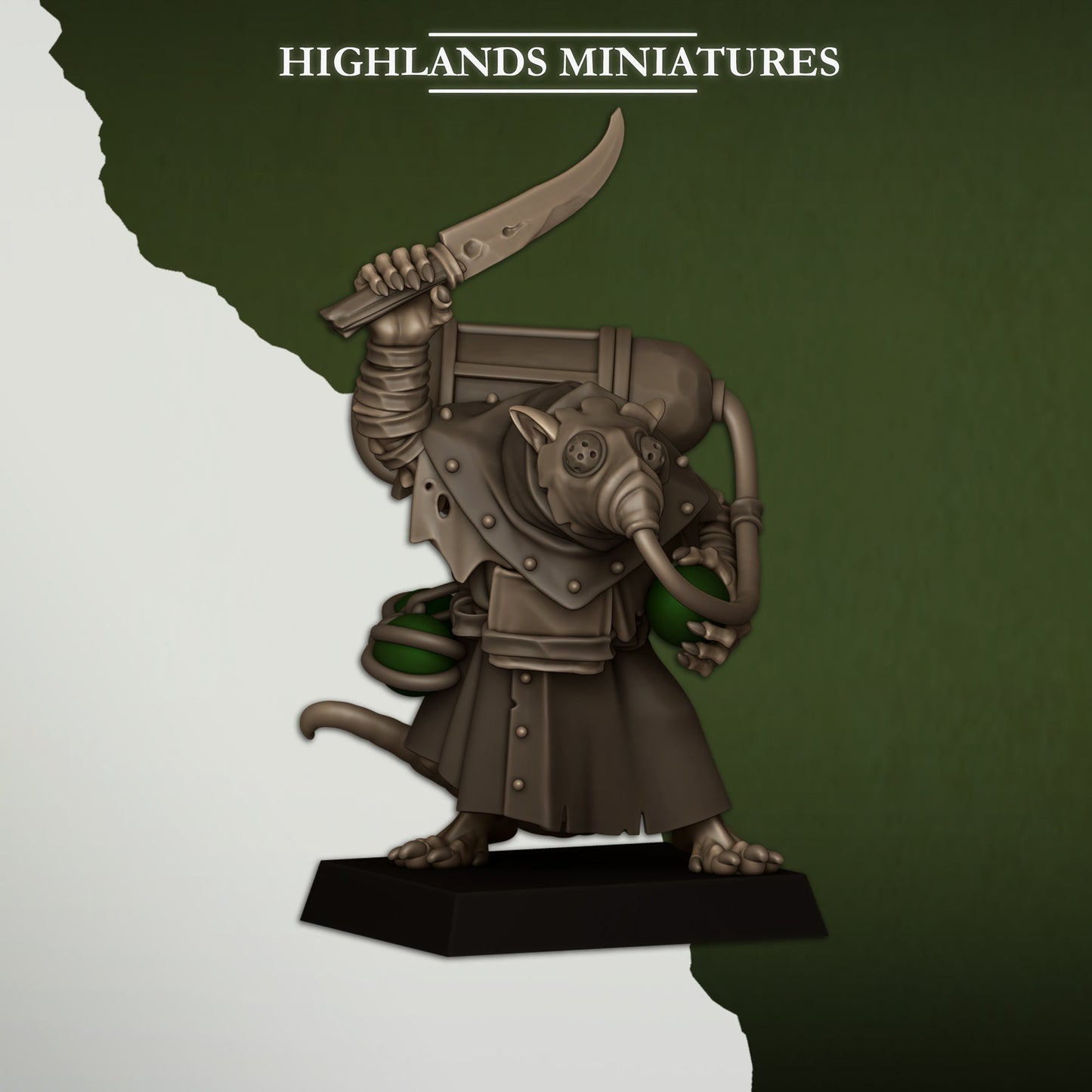 Poison Porters, Highlands Miniatures
