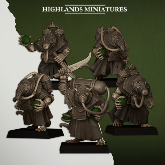 Poison Porters, Highlands Miniatures
