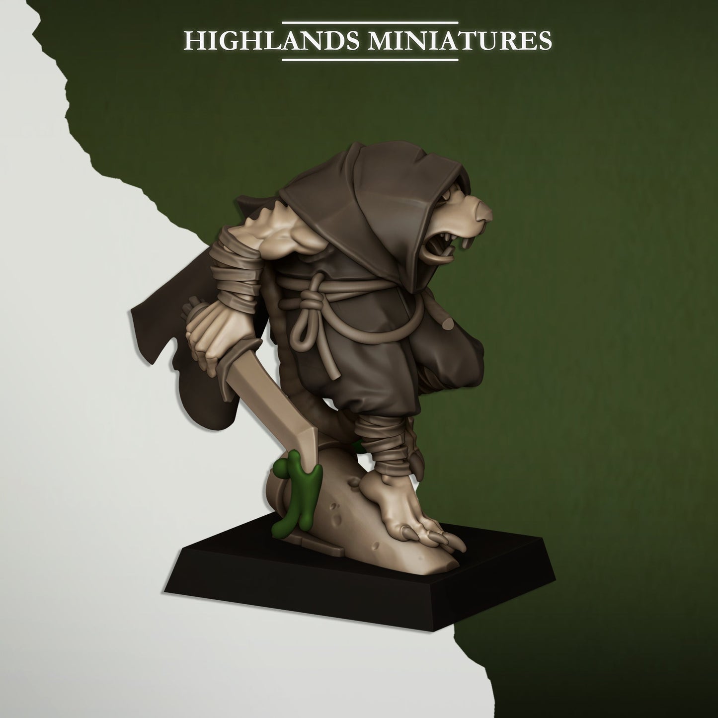 Sewer Vermin Assassins, Highlands Miniatures
