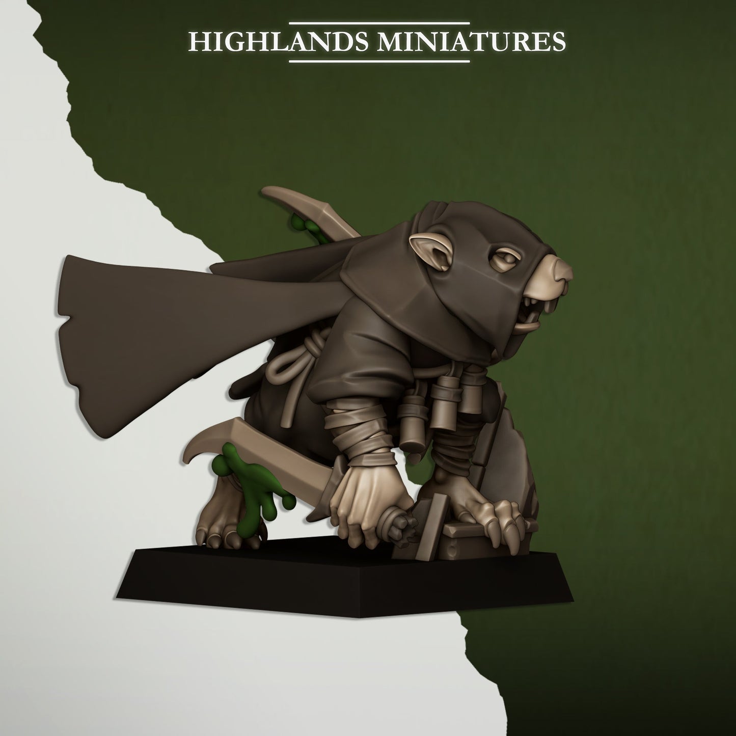 Sewer Vermin Assassins, Highlands Miniatures