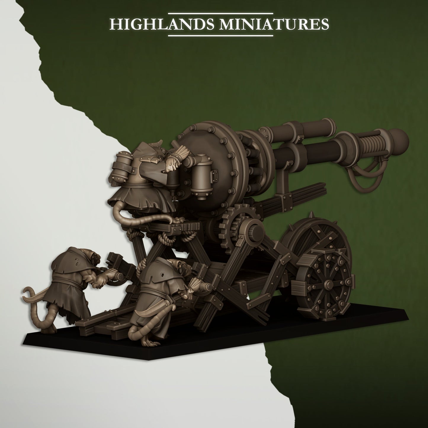 Vermin Cannon, Highlands Miniatures