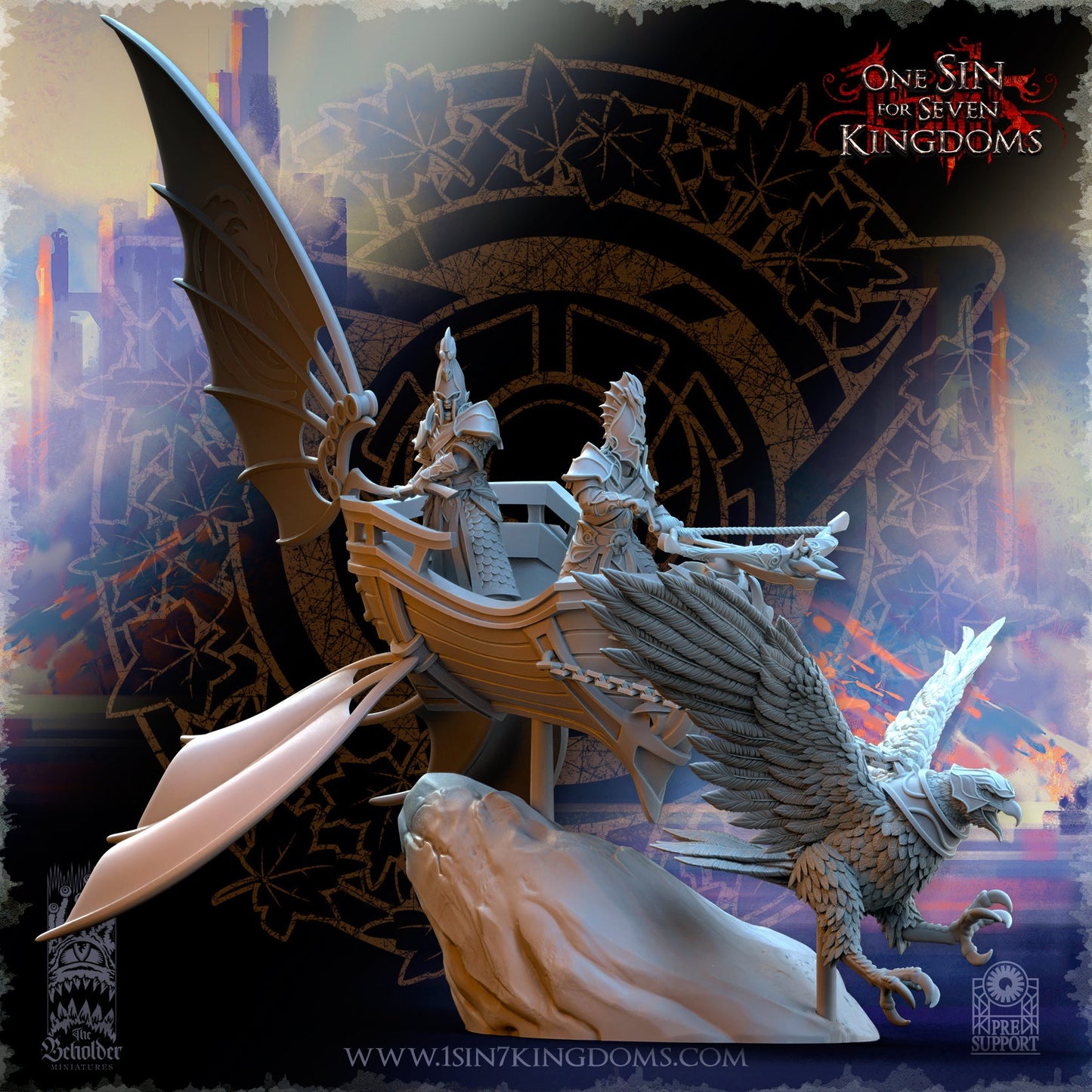 Eagle Chariot, The Beholder Miniatures