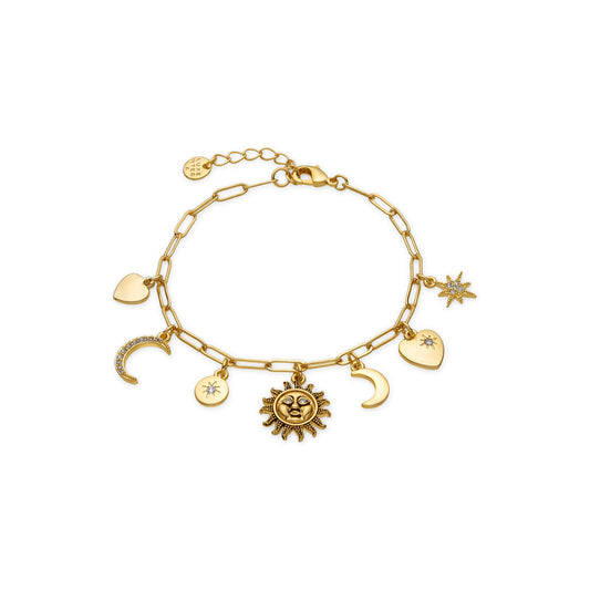 Pulsera acabado oro 18k - Nafir