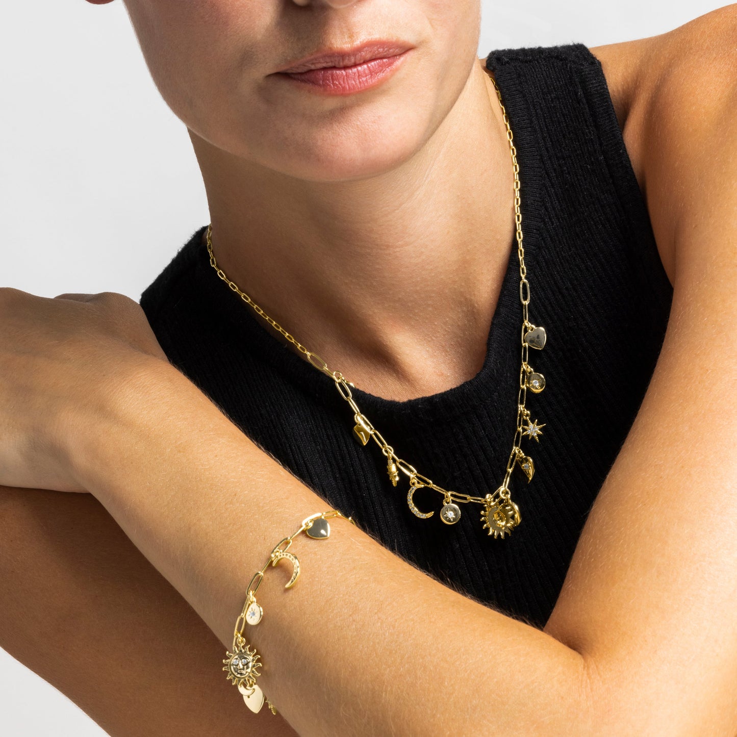 Pulsera acabado oro 18k - Nafir