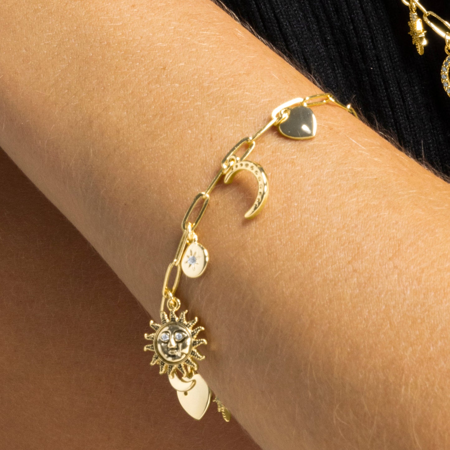 Pulsera acabado oro 18k - Nafir