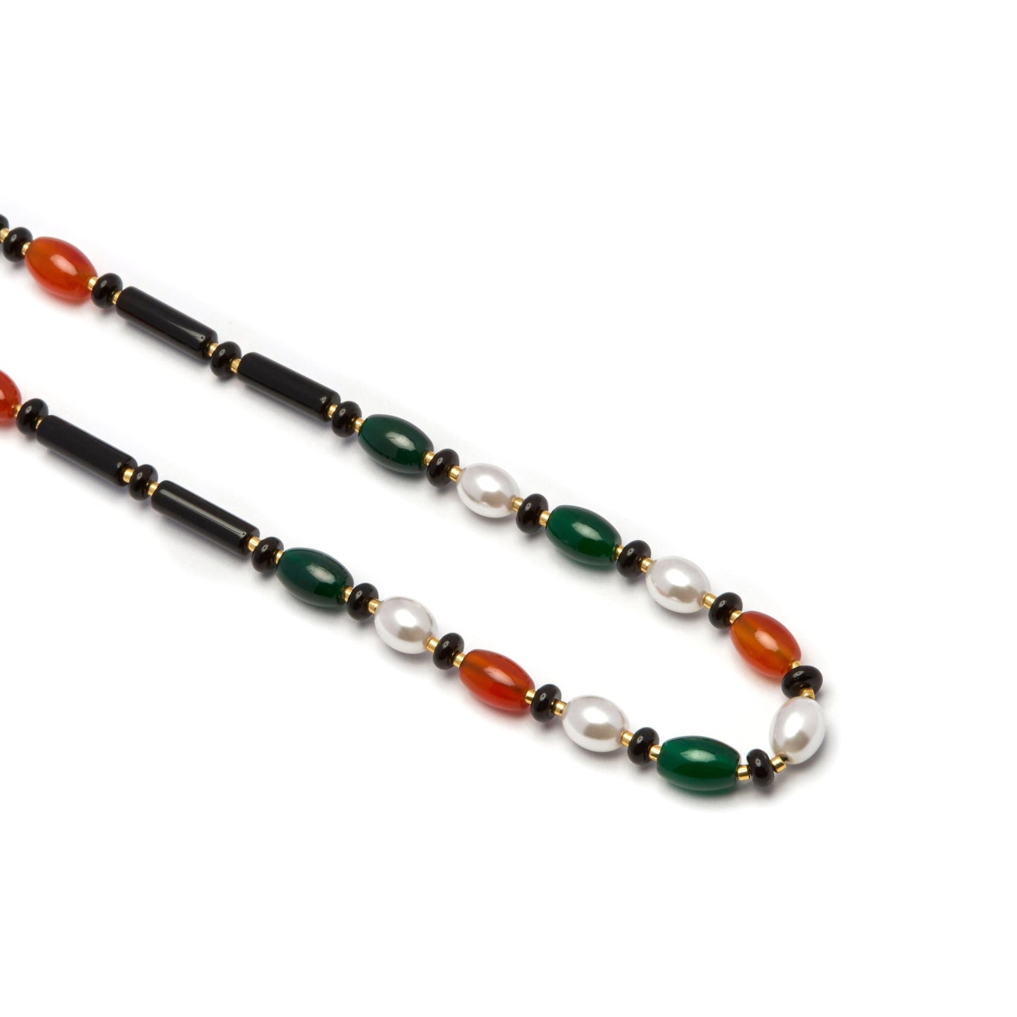 Collar con Onix acabado oro 18k - Coepil