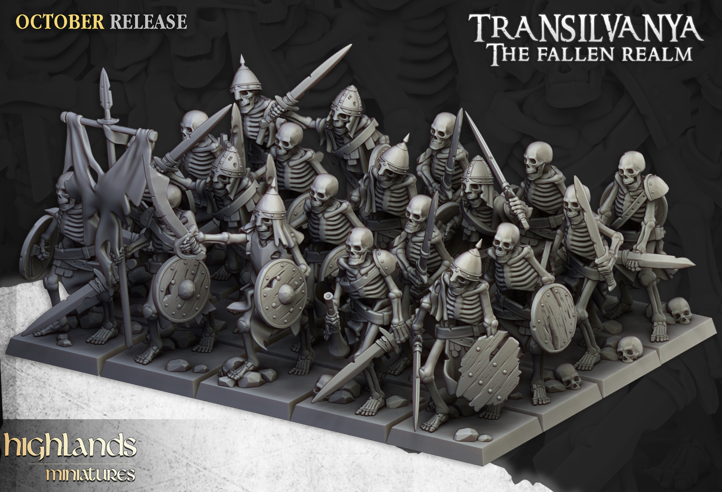 Skeleton Warriors, Highlands Miniatures