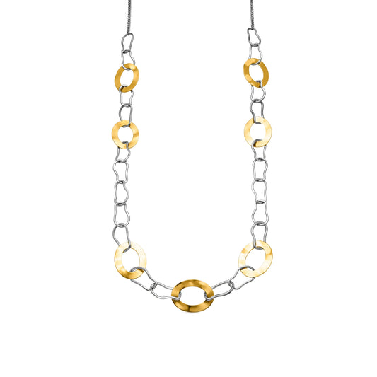 Collar acabado oro 18k - Shumi