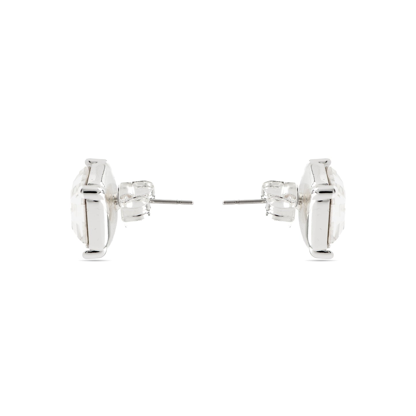 Pendientes con Circonita Brillante acabado plata - Rindel